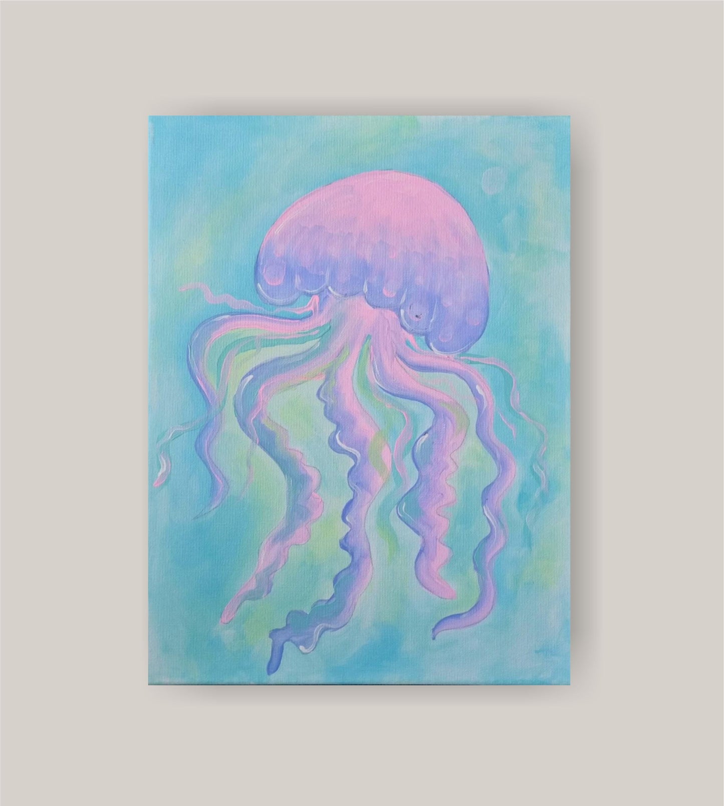 Paint & Sip Kit — Floating Grace