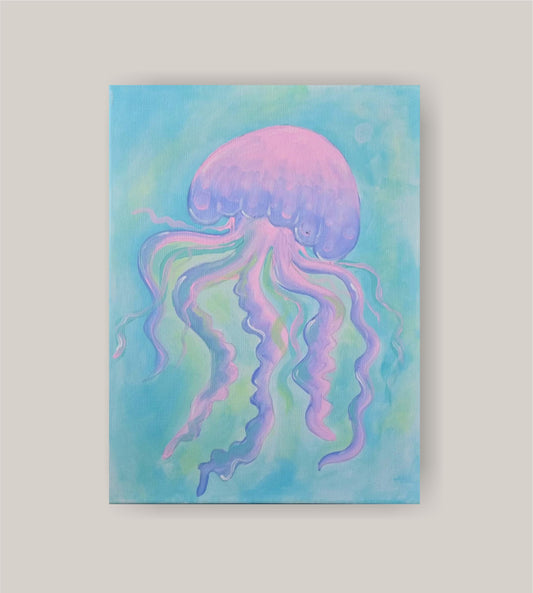 Paint & Sip Kit — Floating Grace