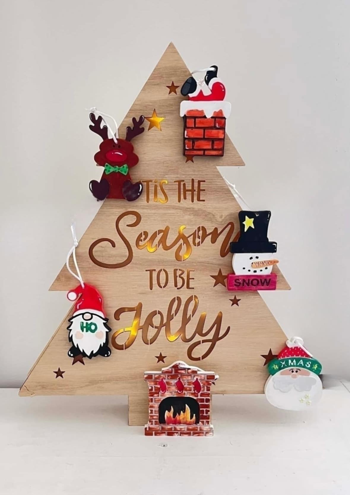 Christmas ornament paint kit