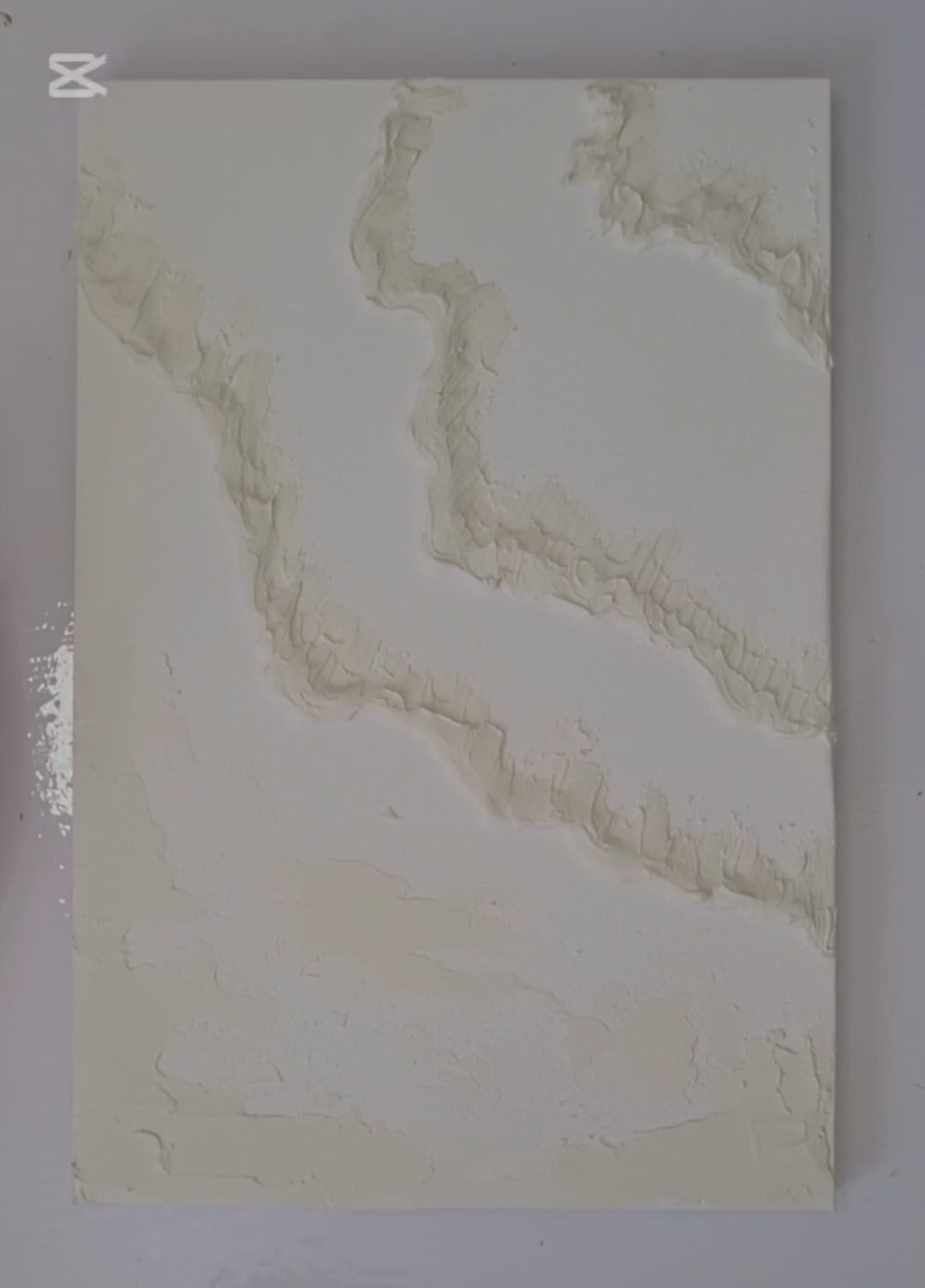 Load video: A quiet harmony paint and sip kit, being painted from start to finish.